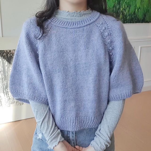 Rose Cape Sweater