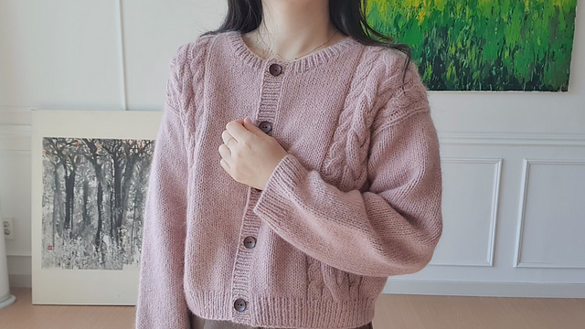 Cozy Twisted Cardigan