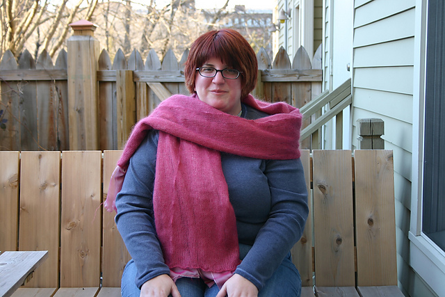 Multilayered Tube Scarf and Shawl