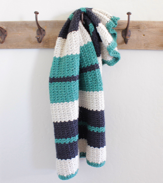 Crochet Spider Stitch Blanket