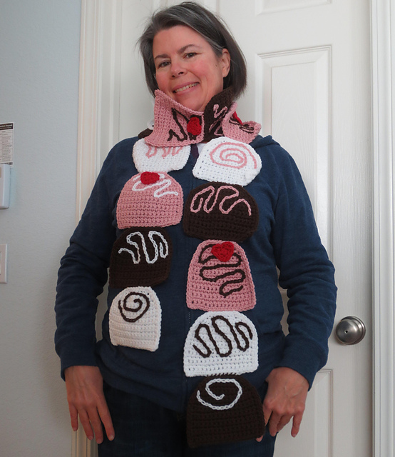 Chocolate Truffle Scarf