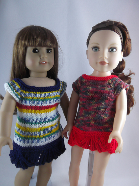 Summer Scallops Dress and Top