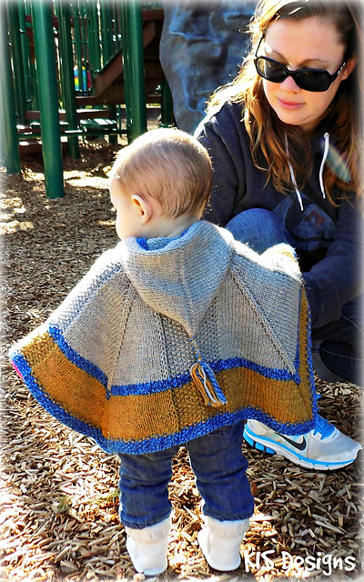 Blustery Day Baby Poncho