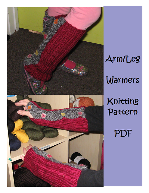 Convertible Arm or Leg Warmers