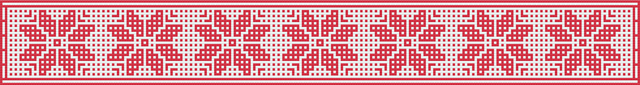 Poinsettia Scarf