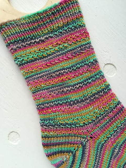 Slippery Slopes Sock