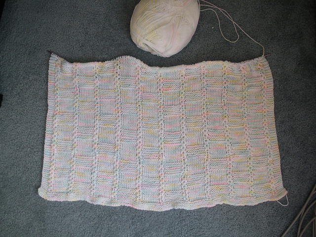 Textured Blocks Blanket