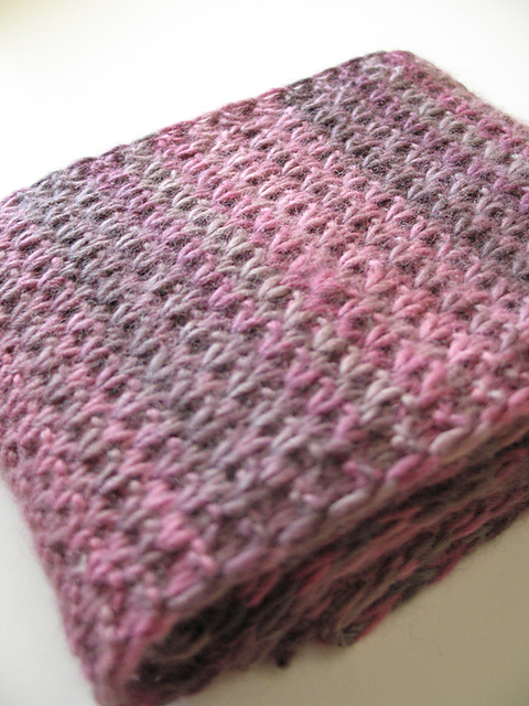 Pink Zebra Scarf