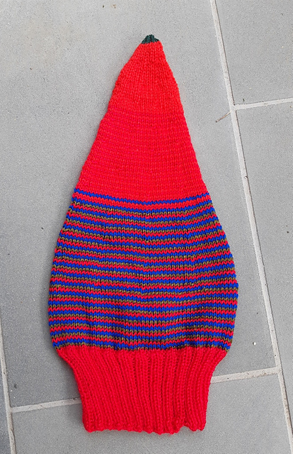 Conical Hat with Stripes