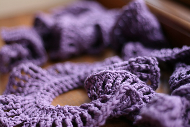 Ruffled Scarf