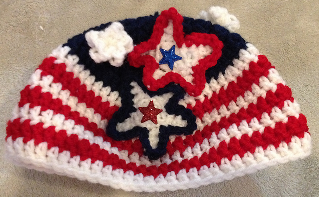 Patriotic American Flag Hat
