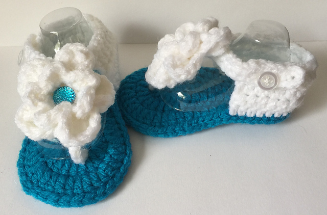 9-12 Month Flower Sandals