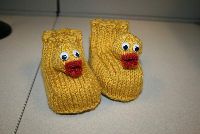 Rubber Duckie Slippers