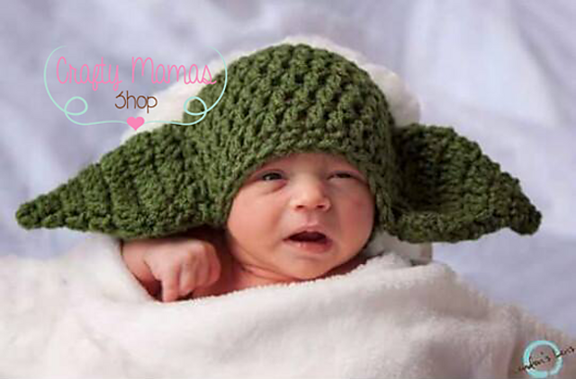 Ravelry: newborn yoda hat pattern by autumn mccullough