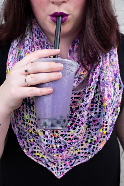 Bubble Tea Shawl