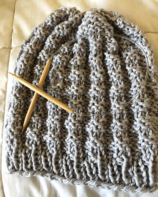 Waffle Stitch Hat