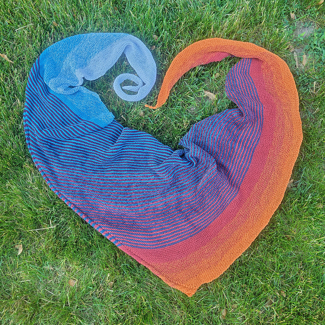 Sheboygan Sunrise Shawl