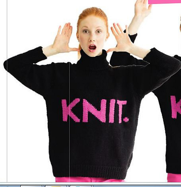 VOGUE KNITTING LIVE! KNIT.SWEATER