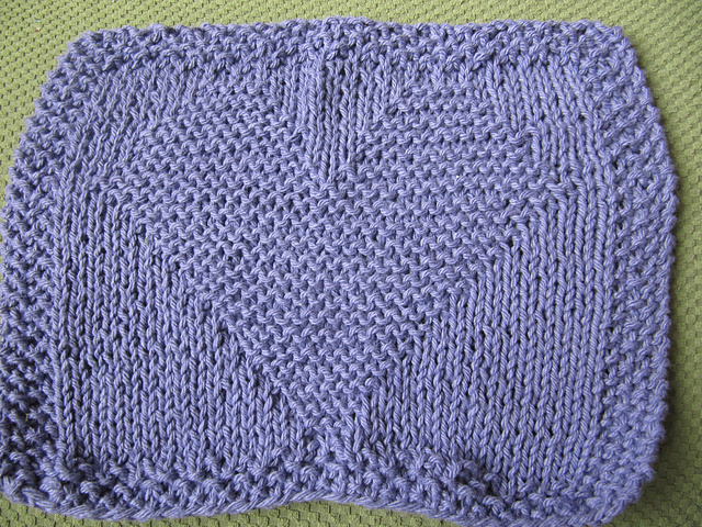 Heart Dishcloth