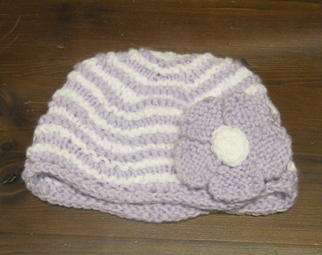 Rippled Baby Hat