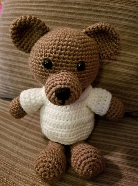 Sweater for Patches and Marmalade Bear