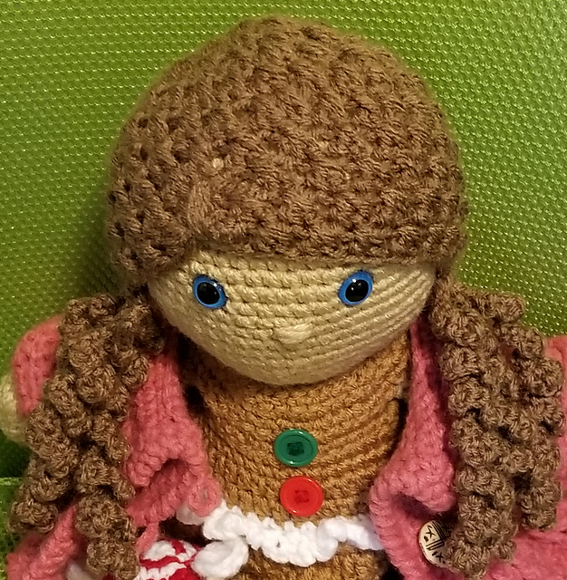 Ravelry Pookie Doll Hair Cap pattern by Kelli's Kreations