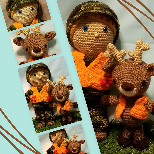 Pookie Hunter Outfit & Bubba Buck