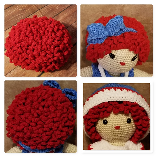Pookie's Rag Doll Hair Cap