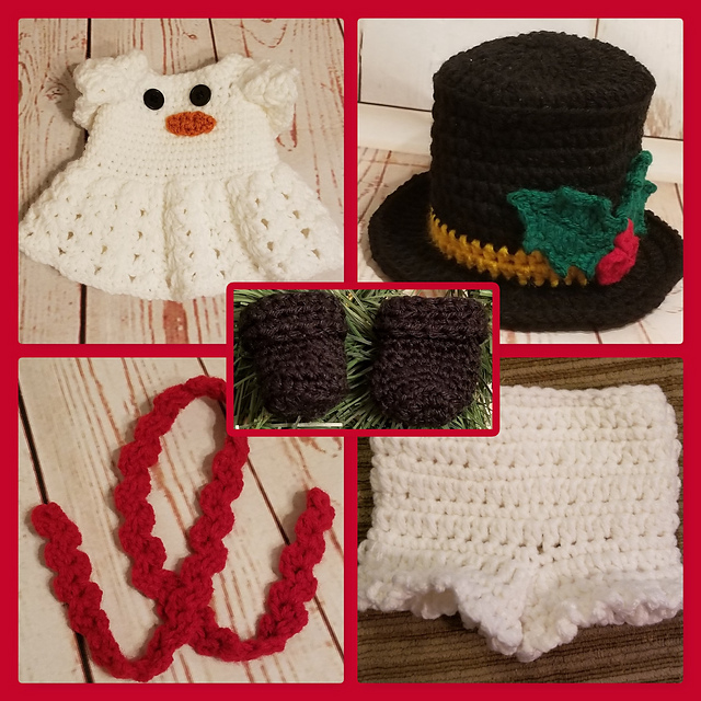 Pookie's Snowman Dress