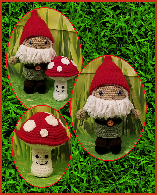 JJ's Gnome Outfit & Mushroom