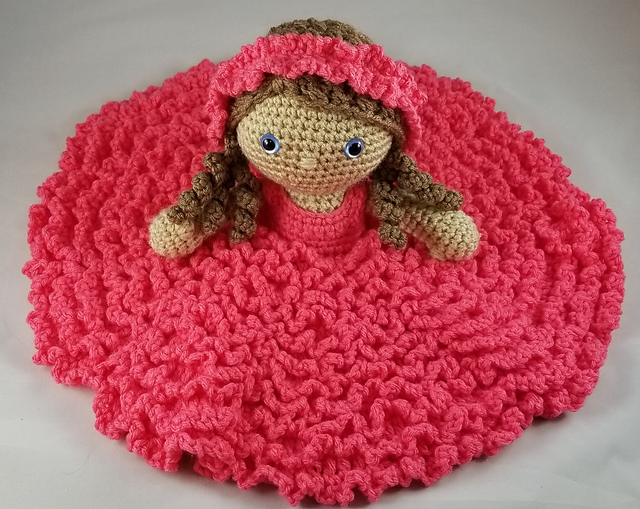 JJ Pink Ruffles Lovey