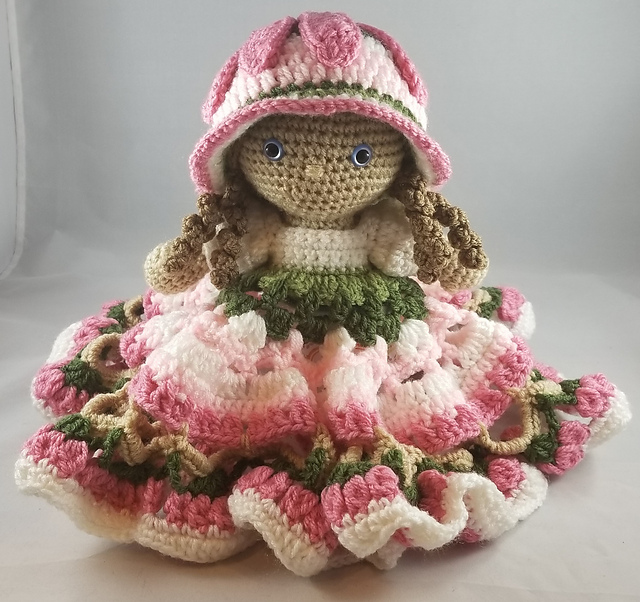 JJ's Pink Flower Lovey