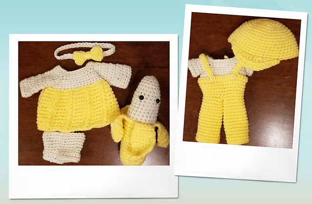 Faylinn's Banana Outfits