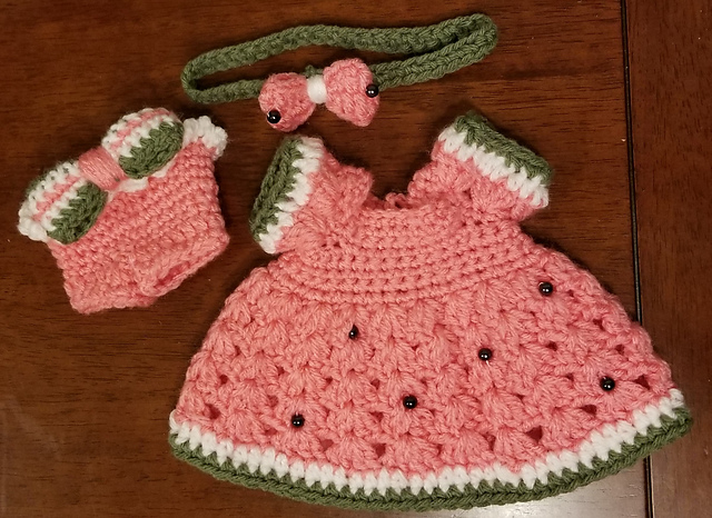 Faylinn's Watermelon Dress