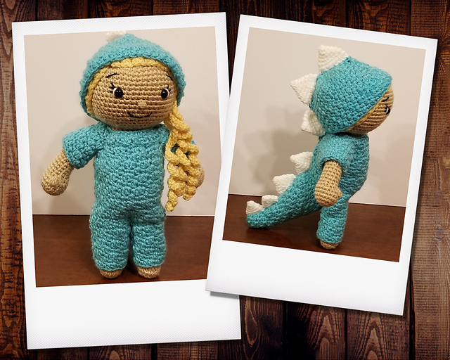Pookie Dinosaur Costume