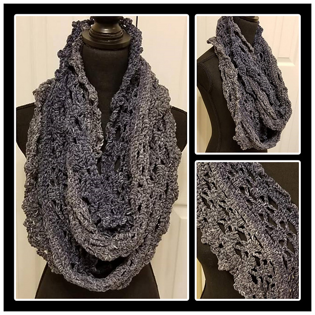 Victorian Style Infinity Scarf