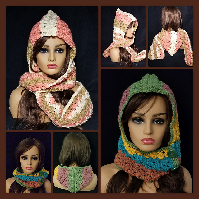 Kelli's Hooded Scarf