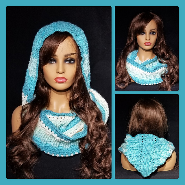 Winter Wonderland Hooded Scarf