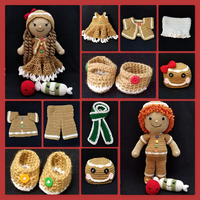 Petey Gingerbread Girl & Boy