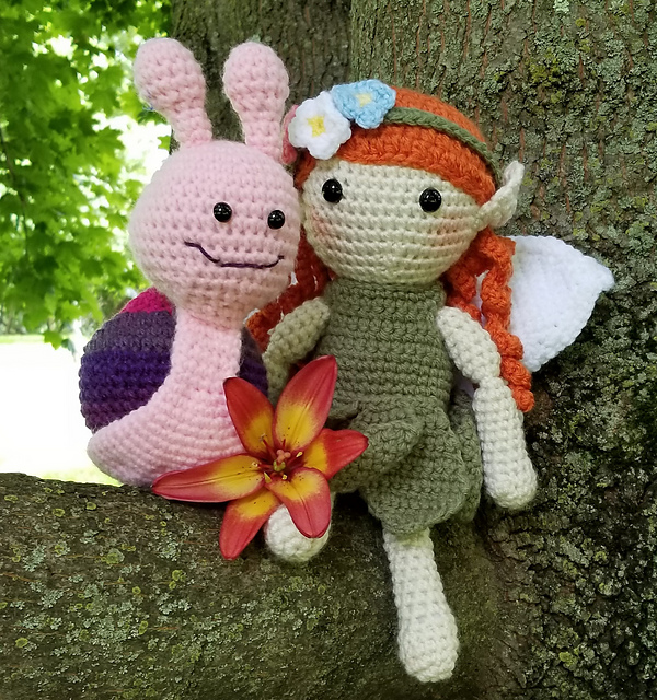Faylinn's Fairy Outfit & Snail