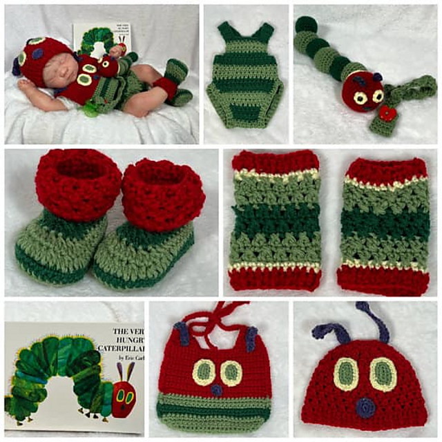 Newborn Caterpillar Outfit