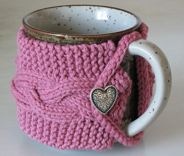 Country Cables Mug Cozy