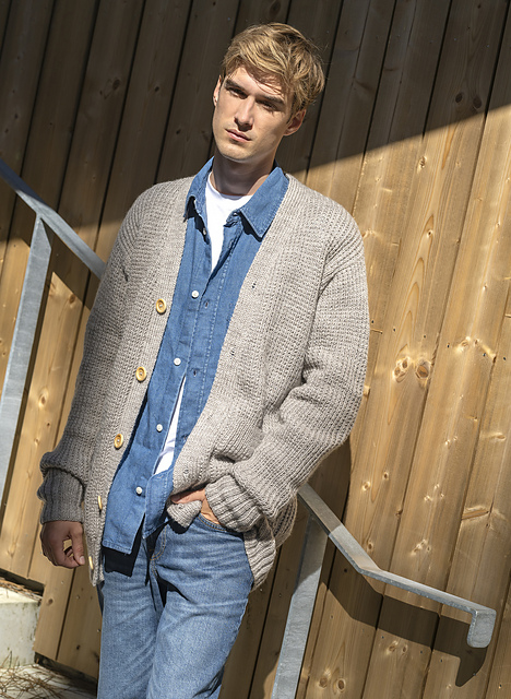 Gilet long fin homme Brad - M6351