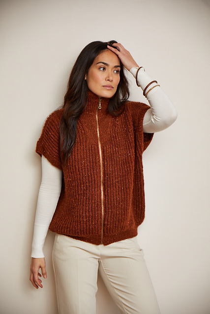 Gilet sans manches zippé - M6383