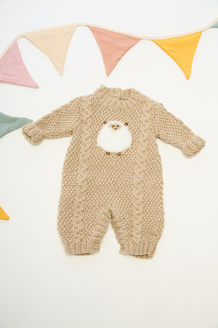Combinaison jacquard mouton Ilan - M6396