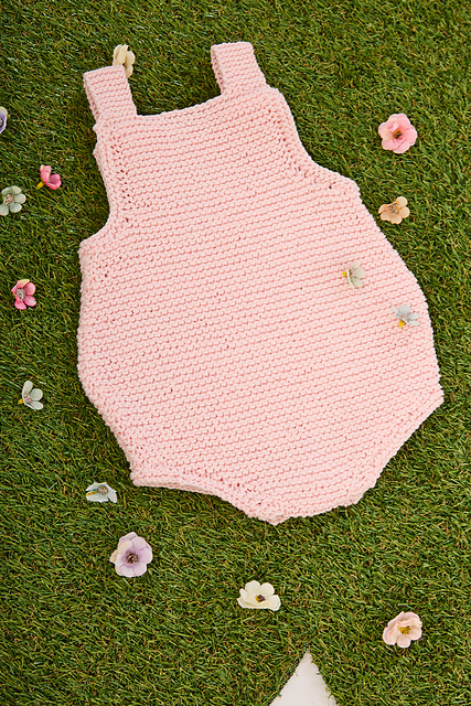 Bloomer au point mousse satine - M6438