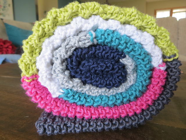 Modern Stripes Baby Blanket - Knit Version