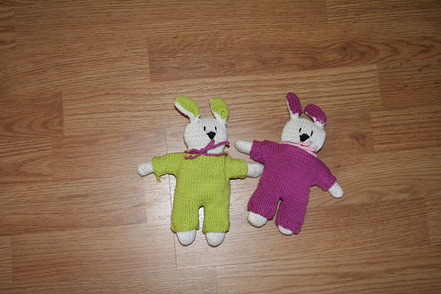 #2 roze konijn/lapin rose