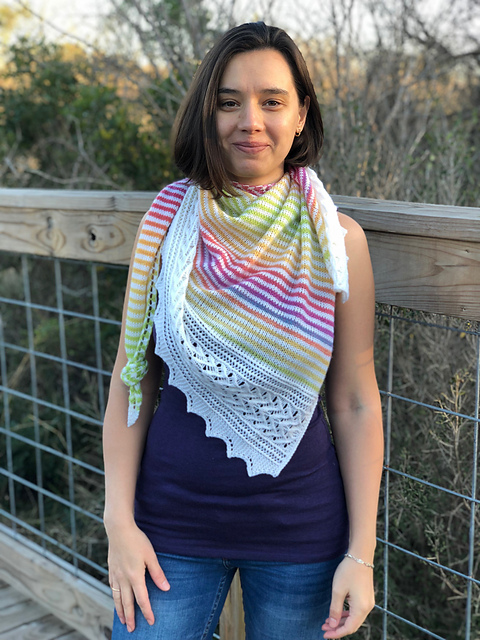 Rainbow Mood Shawl