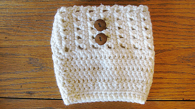 Kathy's Cross Stitch Boot Cuff